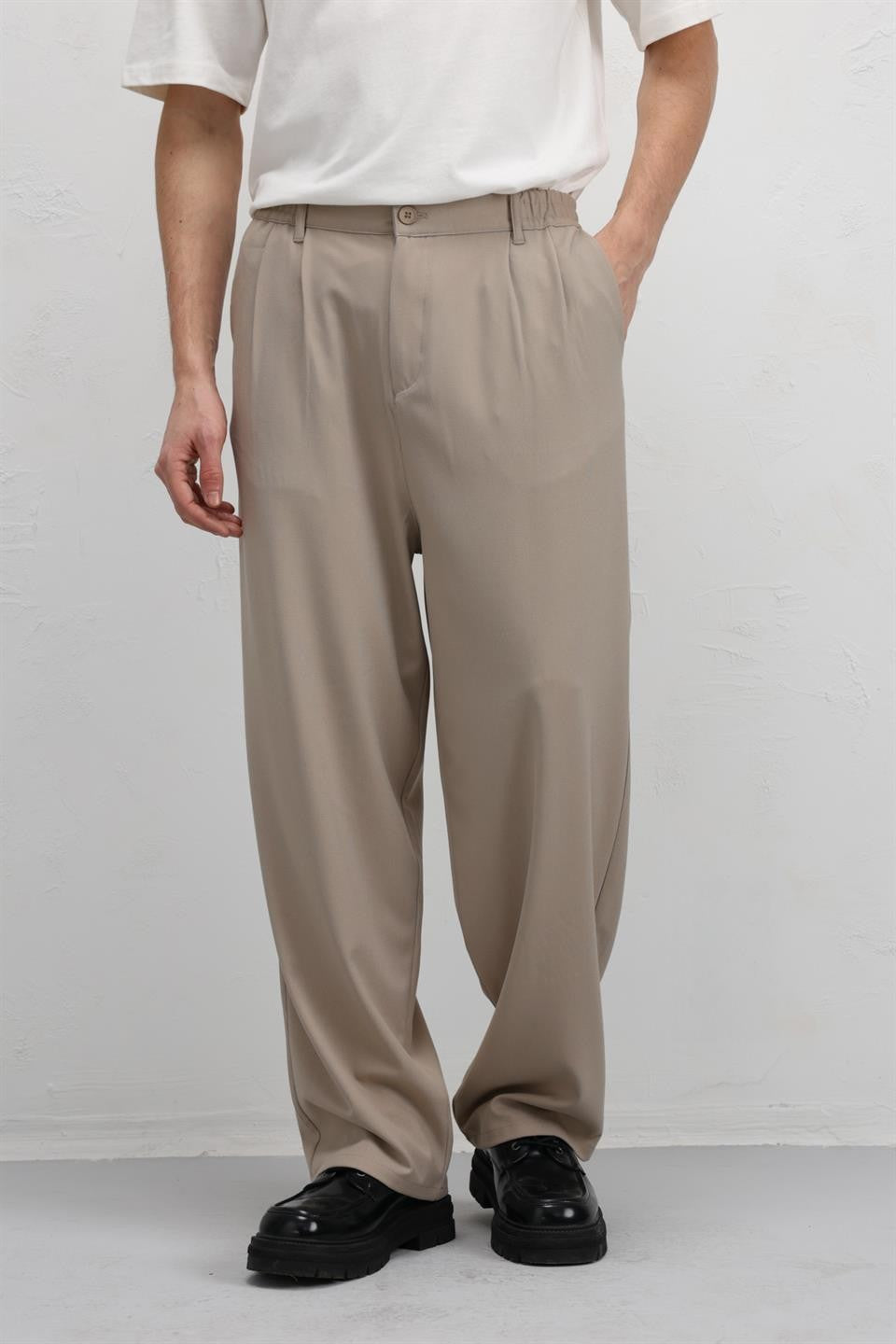 Baggy Fit Kumaş Pantolon 30-795-1