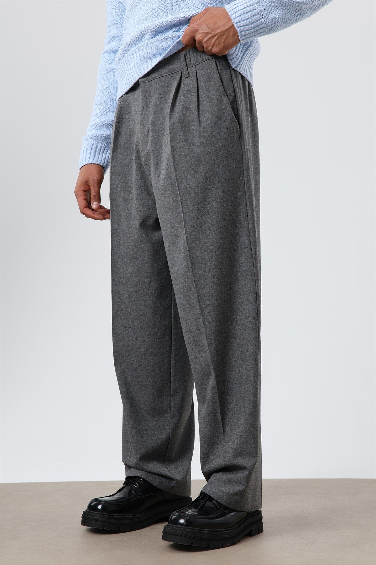 Baggy Fit Kumaş Pantolon