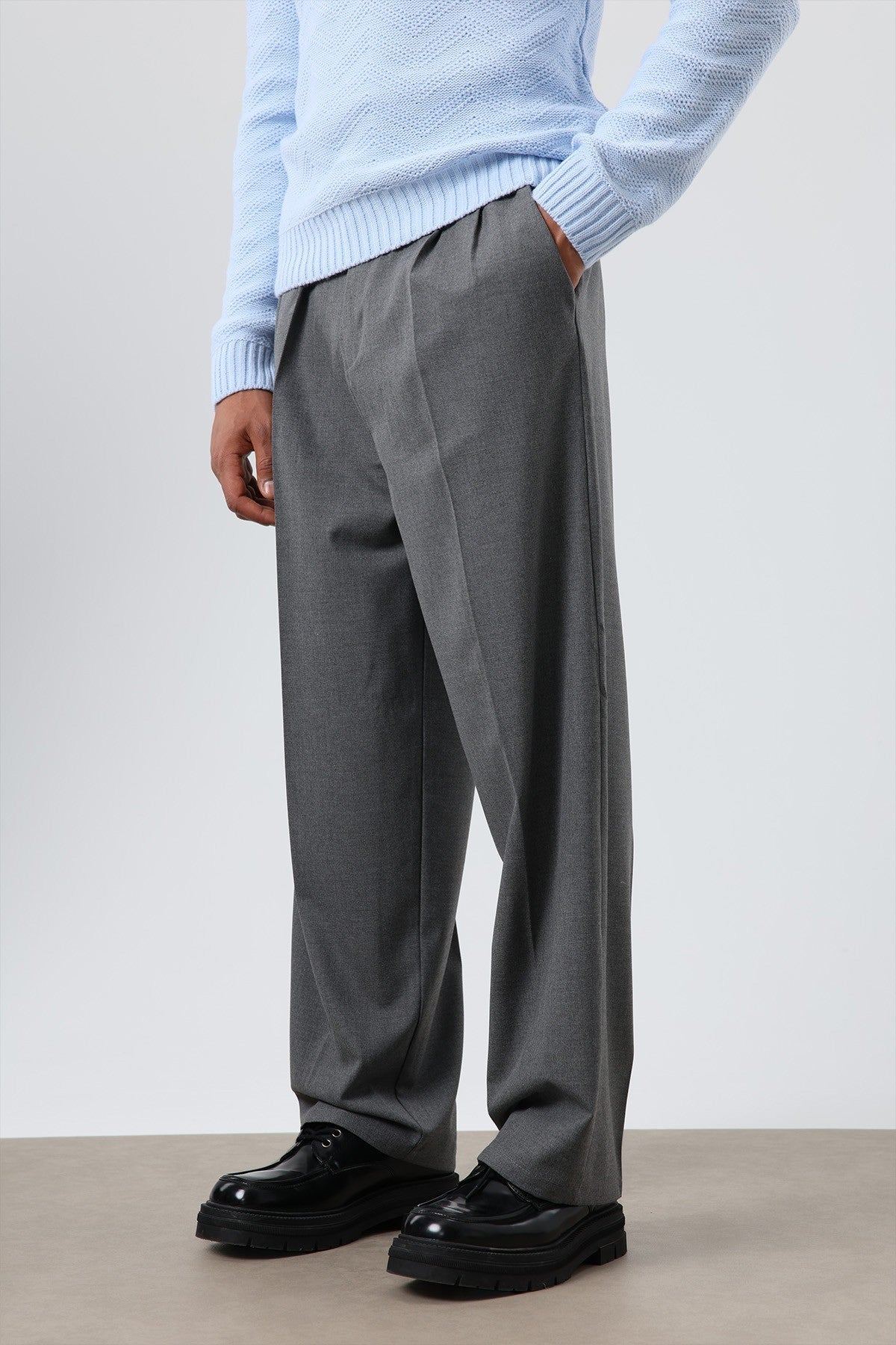 Baggy Fit Kumaş Pantolon