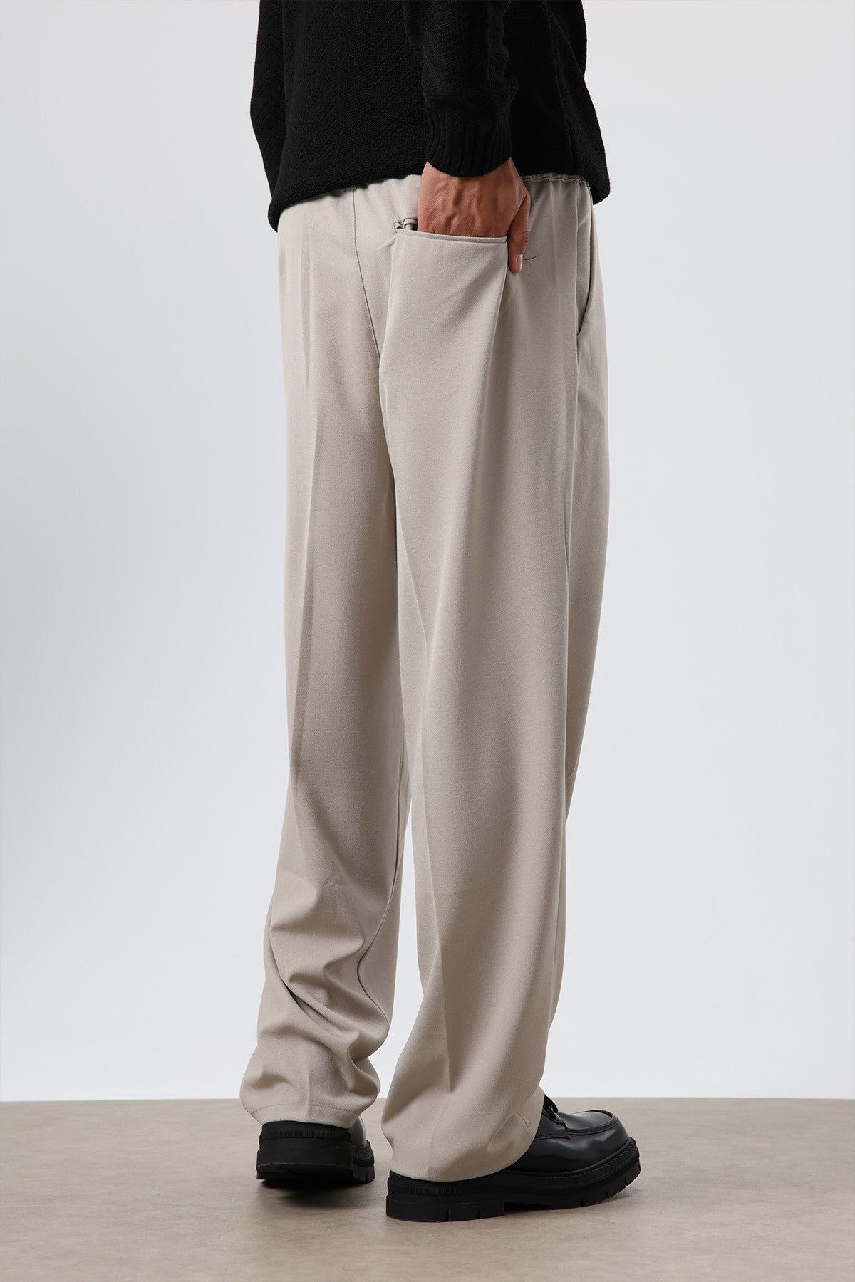 Baggy Fit Kumaş Pantolon