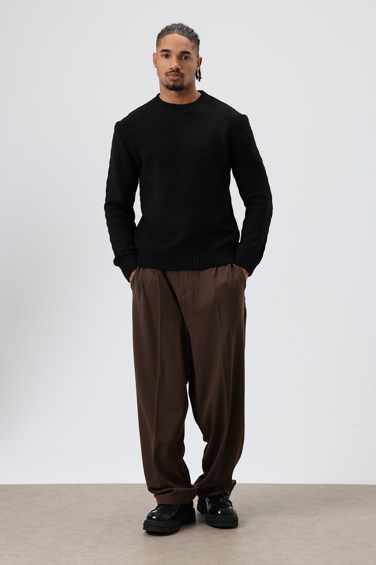 Baggy Fit Kumaş Pantolon 30-795-1
