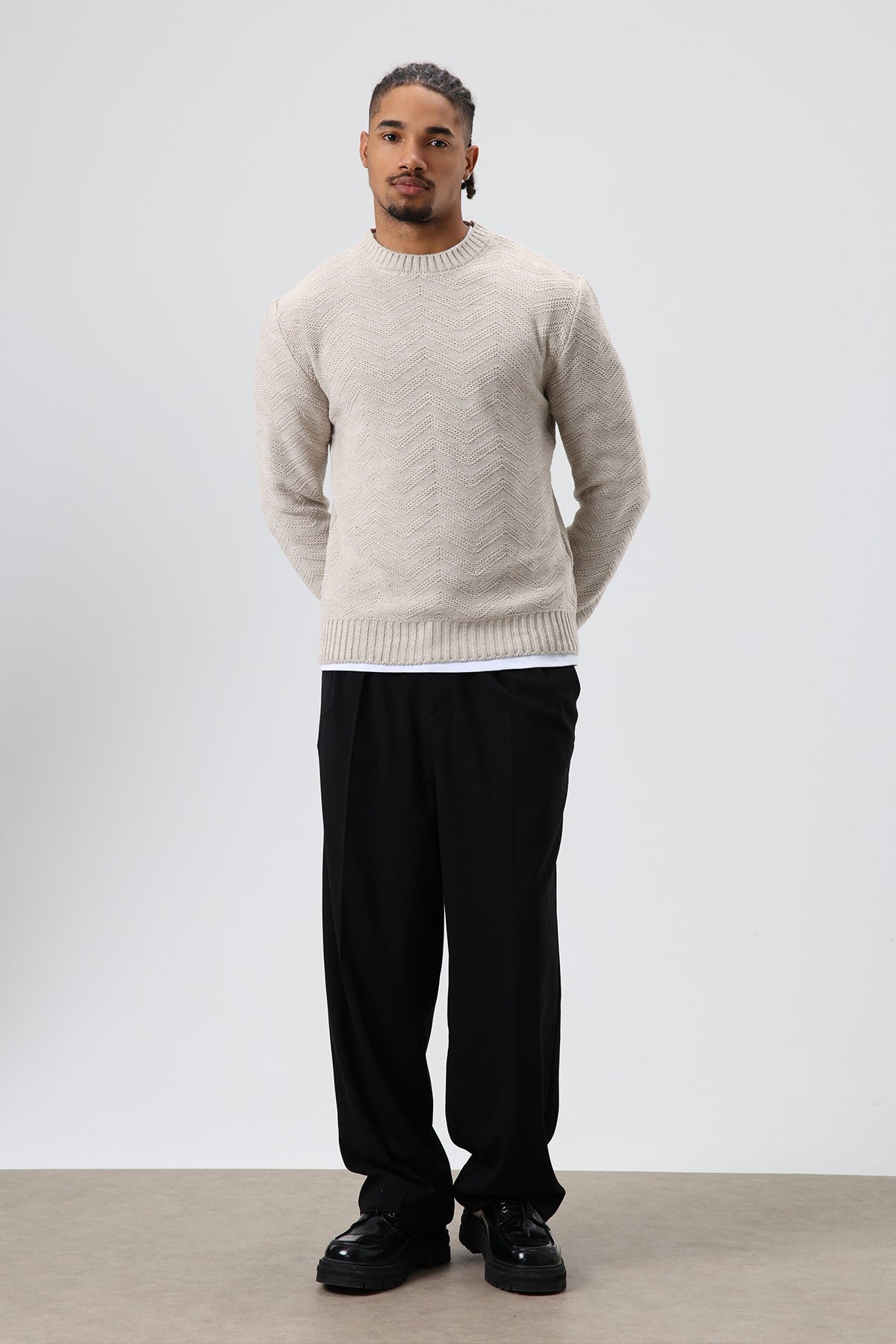 Baggy Fit Kumaş Pantolon 30-795-1