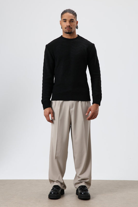 Baggy Fit Kumaş Pantolon
