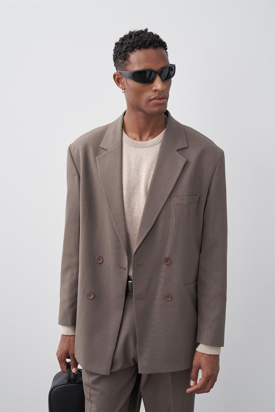 Rahat Kalıp Kruvaze Takım Elbise