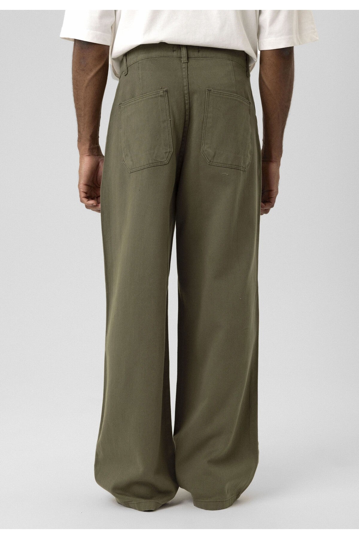 Balloon Fit Gabardin Pantolon