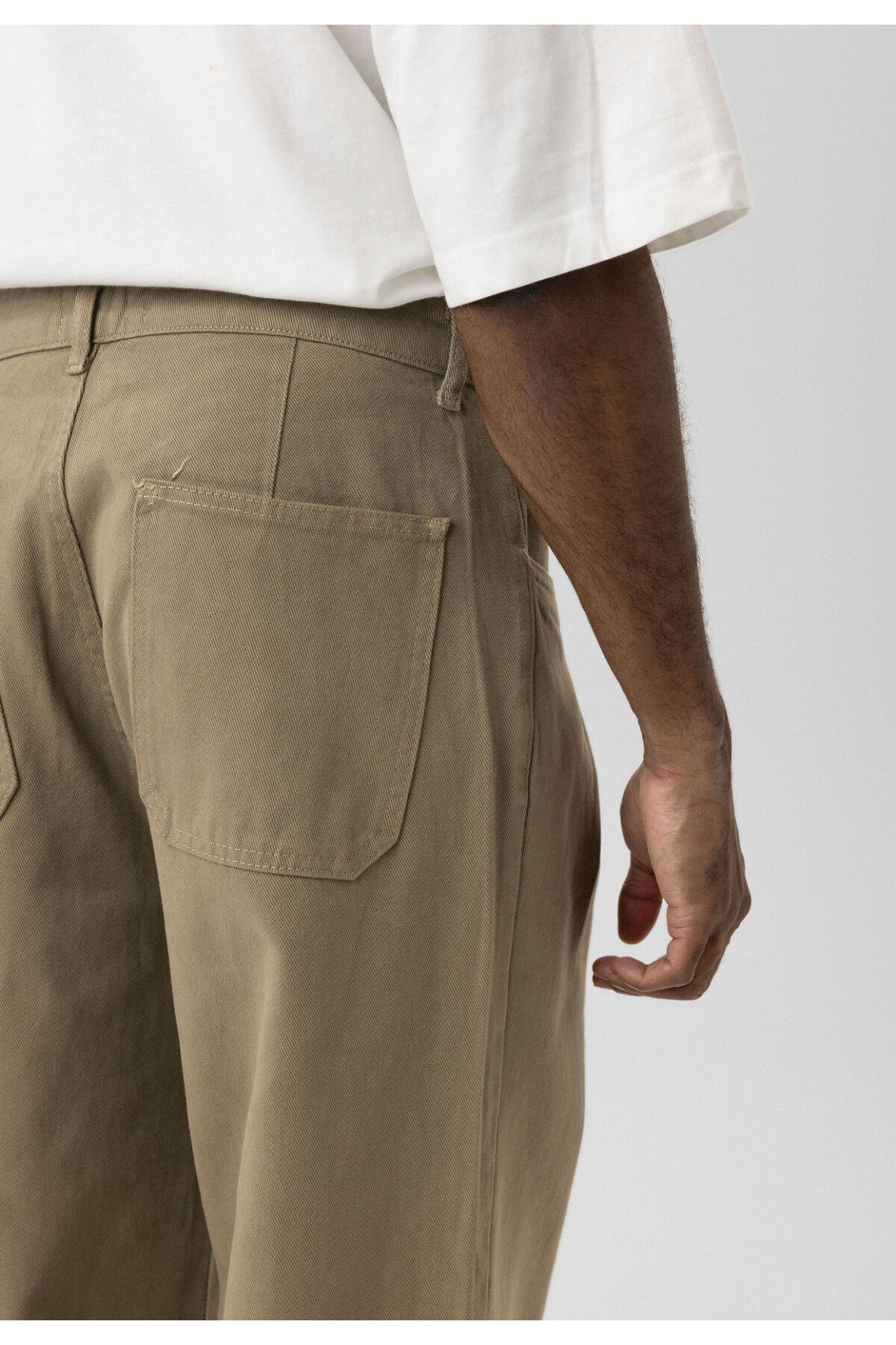 Balloon Fit Gabardin Pantolon