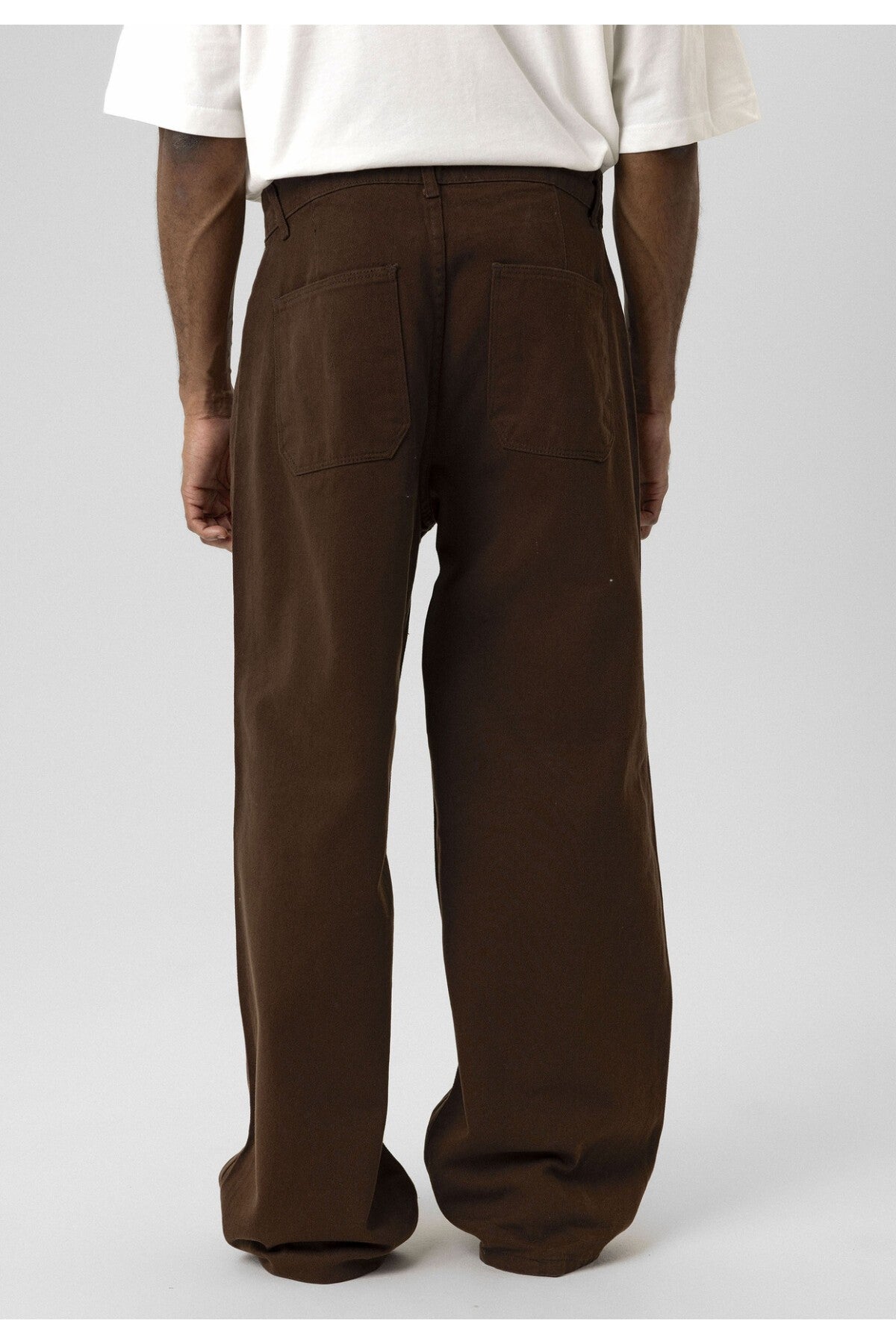 Balloon Fit Gabardin Pantolon