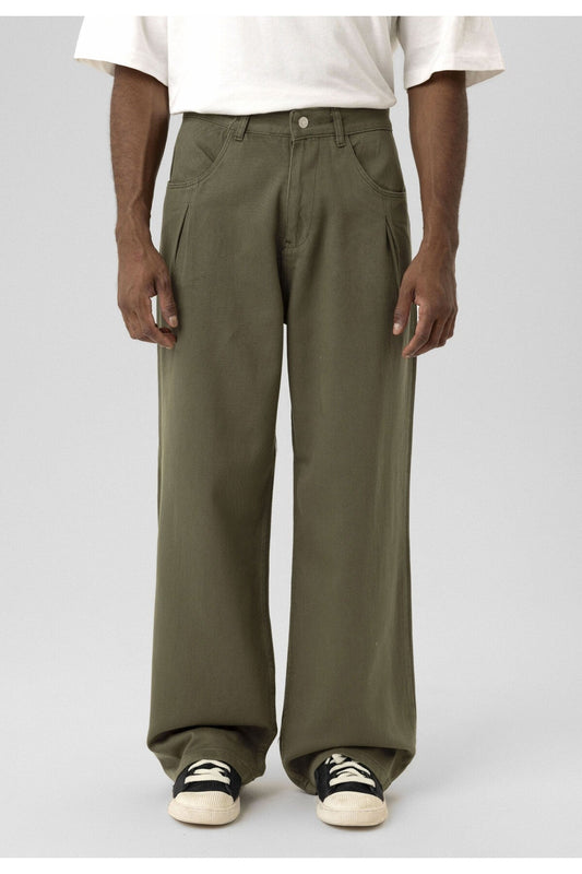 Balloon Fit Gabardin Pantolon