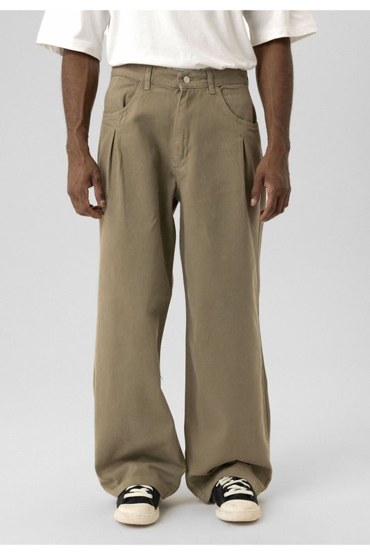 Balloon Fit Gabardin Pantolon