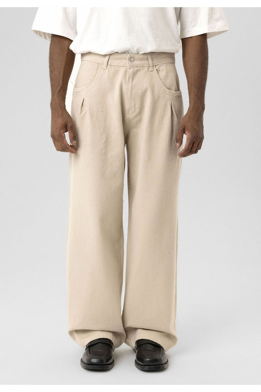 Balloon Fit Gabardin Pantolon