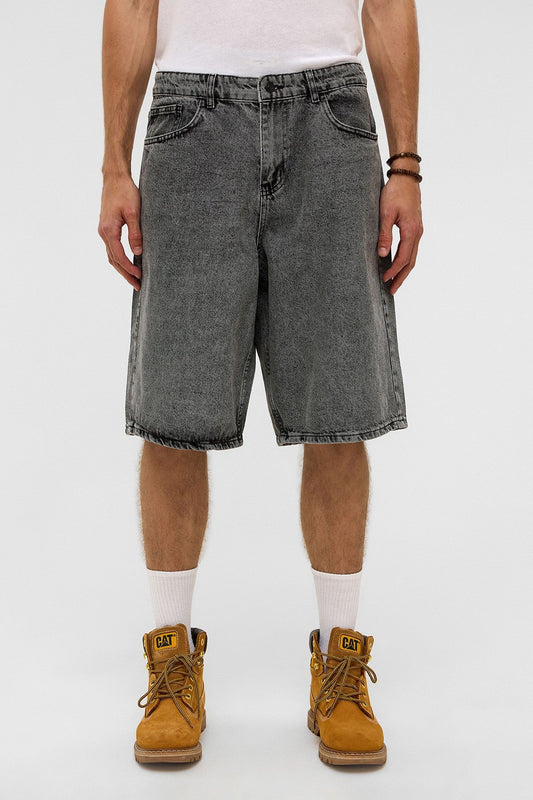 Oversize Bermuda Denim Şort