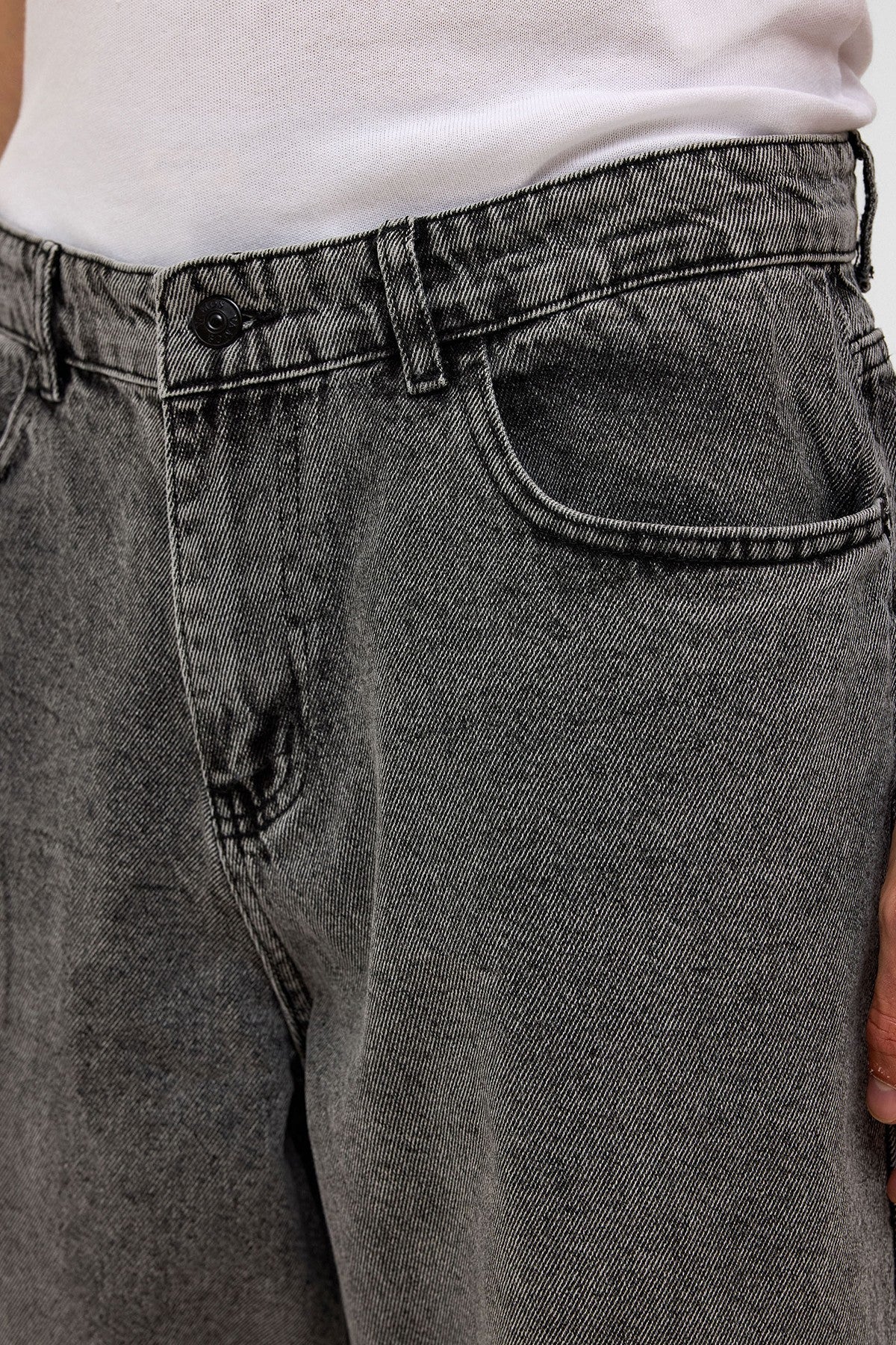 Oversize Bermuda Denim Şort