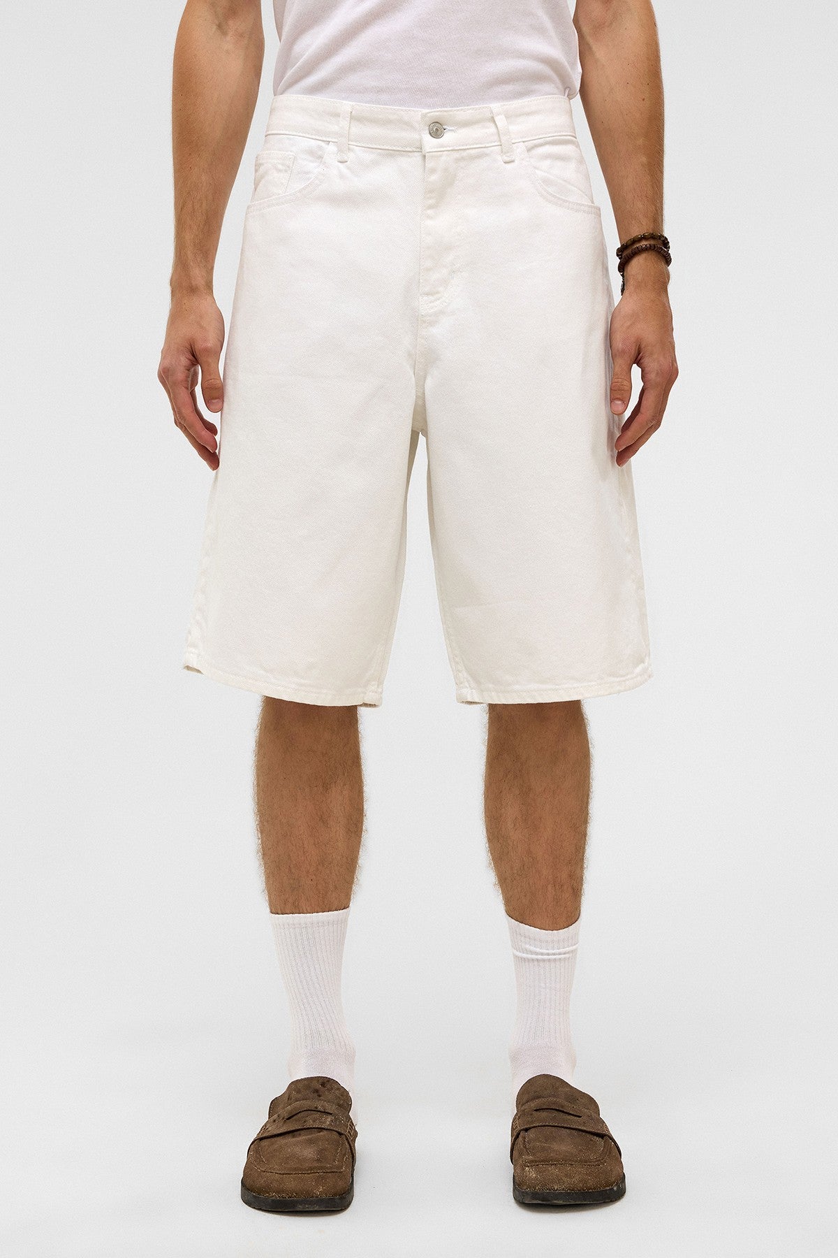 Oversize Bermuda Denim Şort