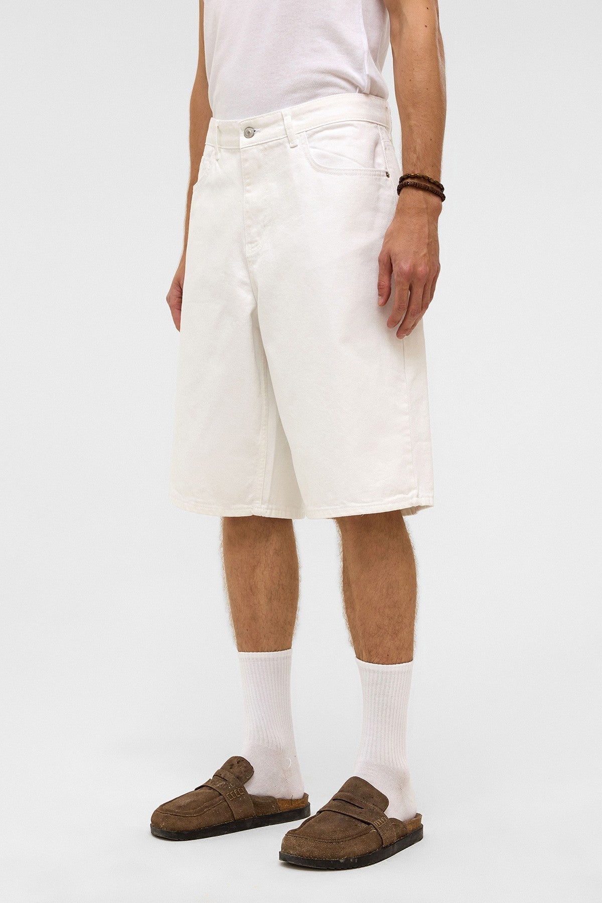 Oversize Bermuda Denim Şort