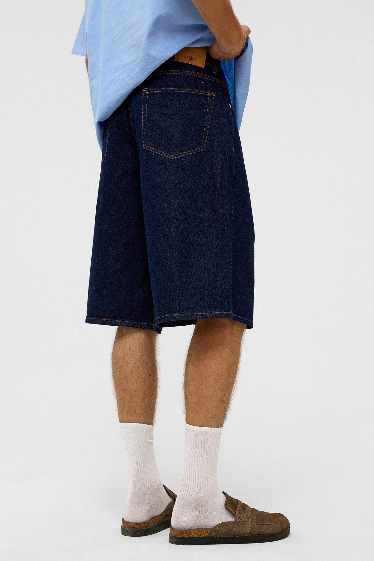 Oversize Bermuda Denim Şort