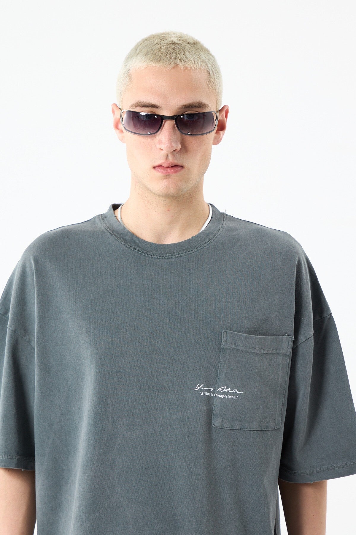 Yıkamalı Oversize Tişört