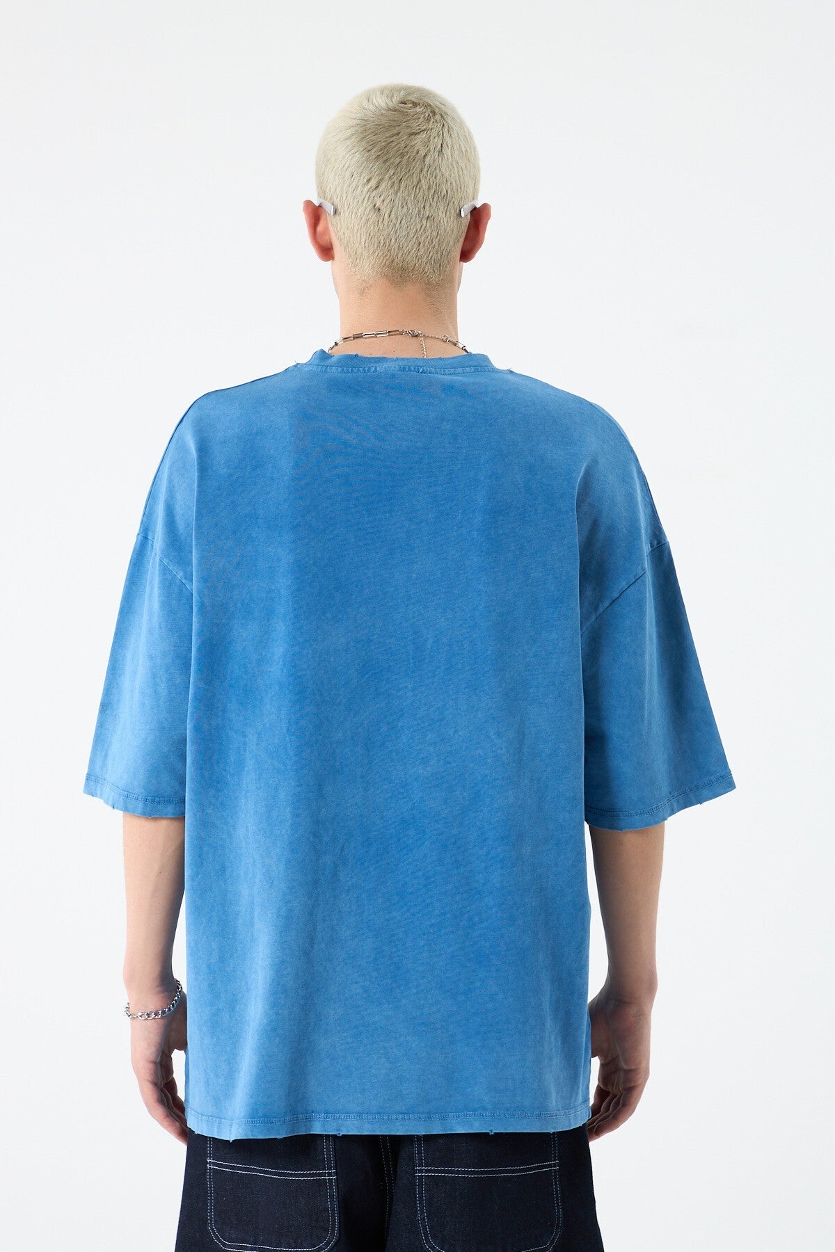 Yıkamalı Oversize Tişört