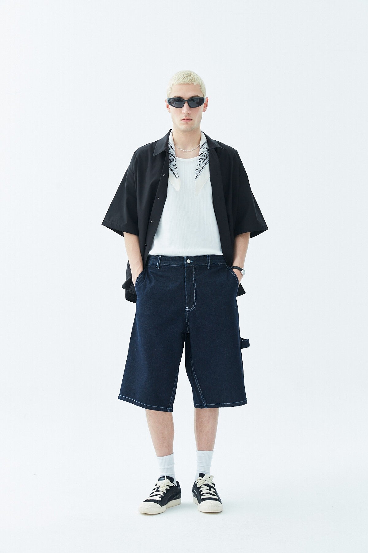 Oversize Bermuda Denim Şort