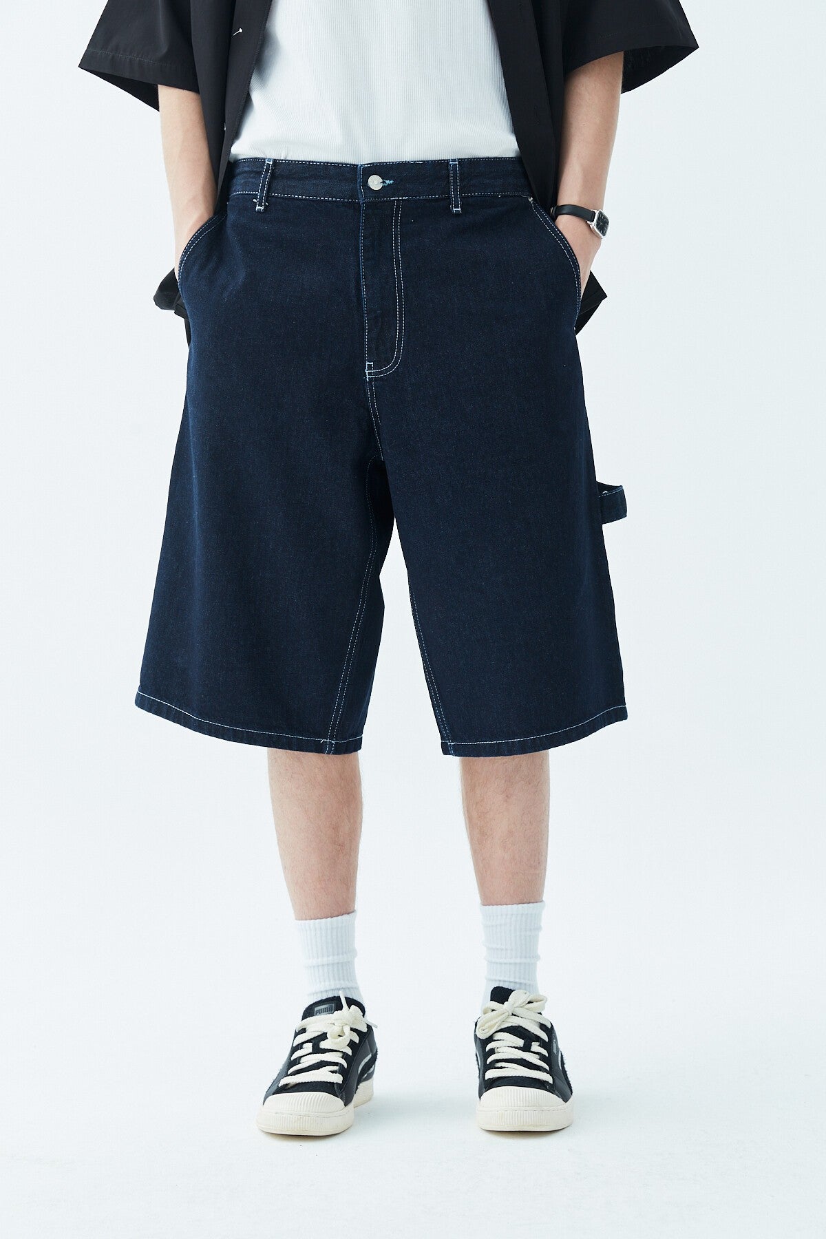 Oversize Bermuda Denim Şort