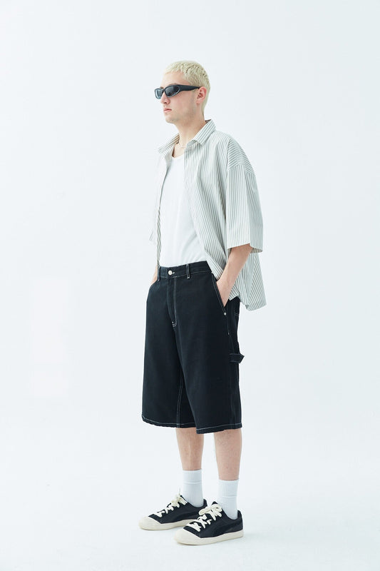Oversize Bermuda Denim Şort