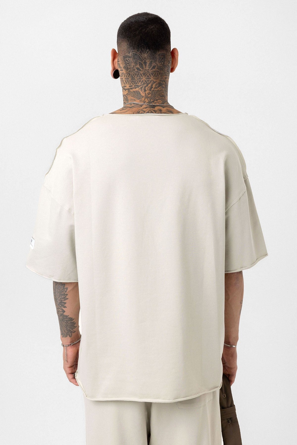 Etiket Detaylı Oversize Eşofman Takım