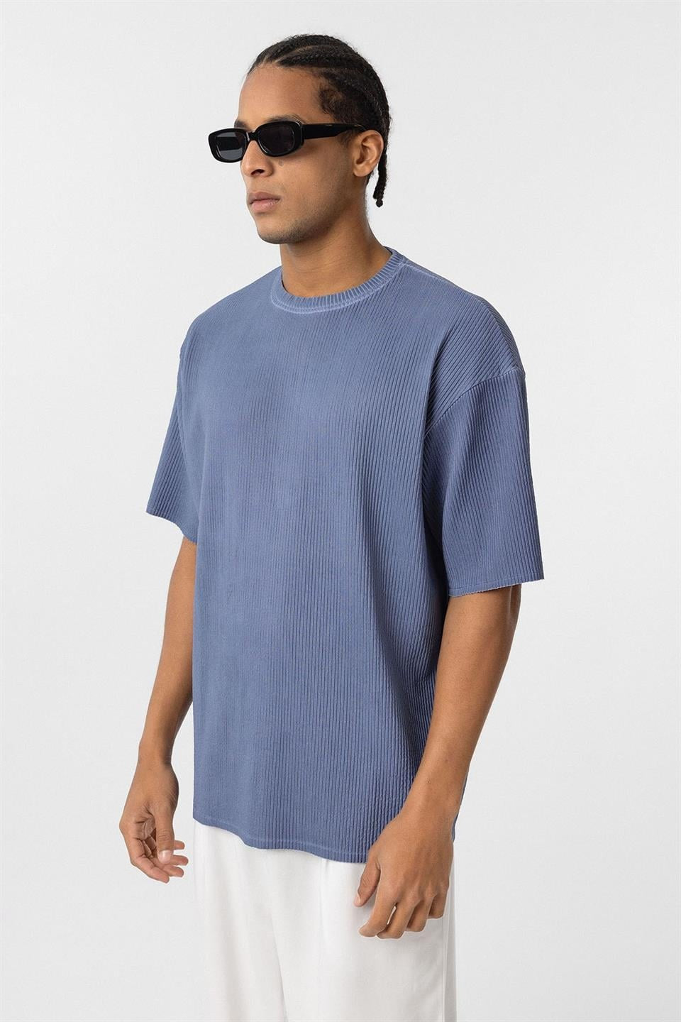 Yıkamalı Ottoman Basic Oversize Tişört