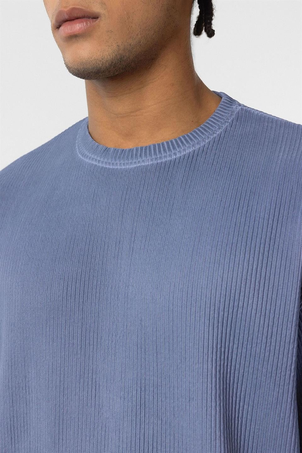 Yıkamalı Ottoman Basic Oversize Tişört