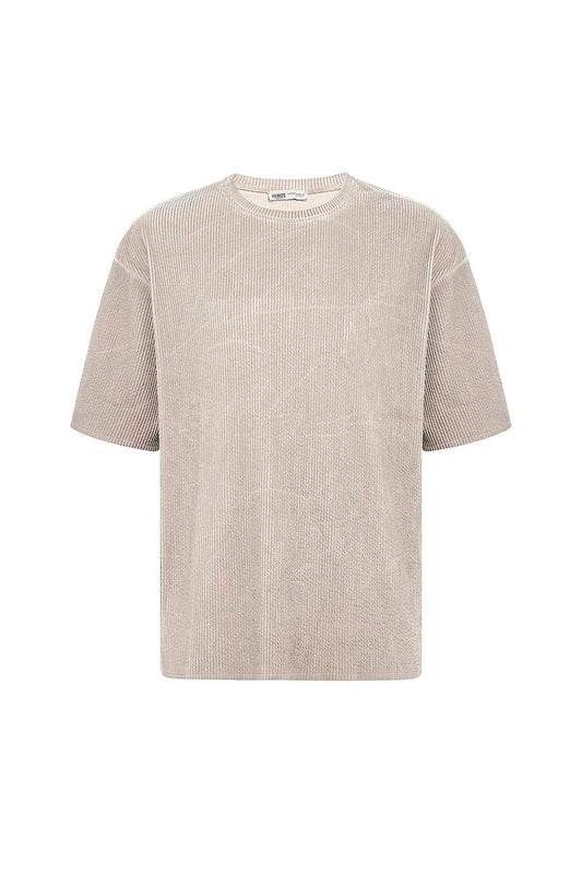 Yıkamalı Ottoman Basic Oversize Tişört