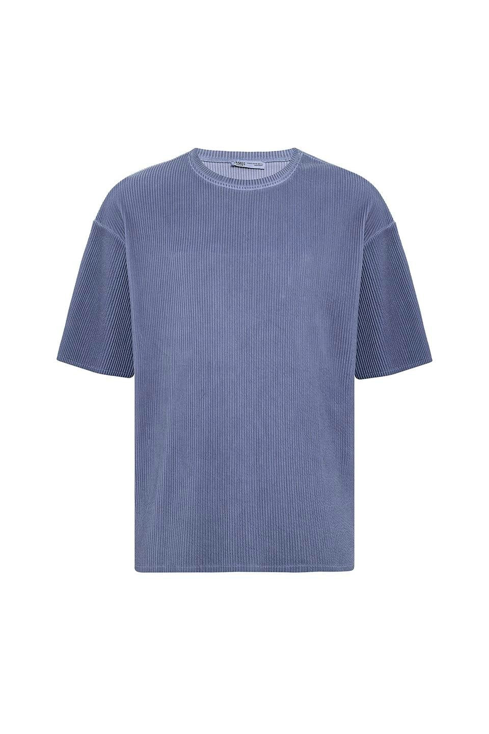 Yıkamalı Ottoman Basic Oversize Tişört