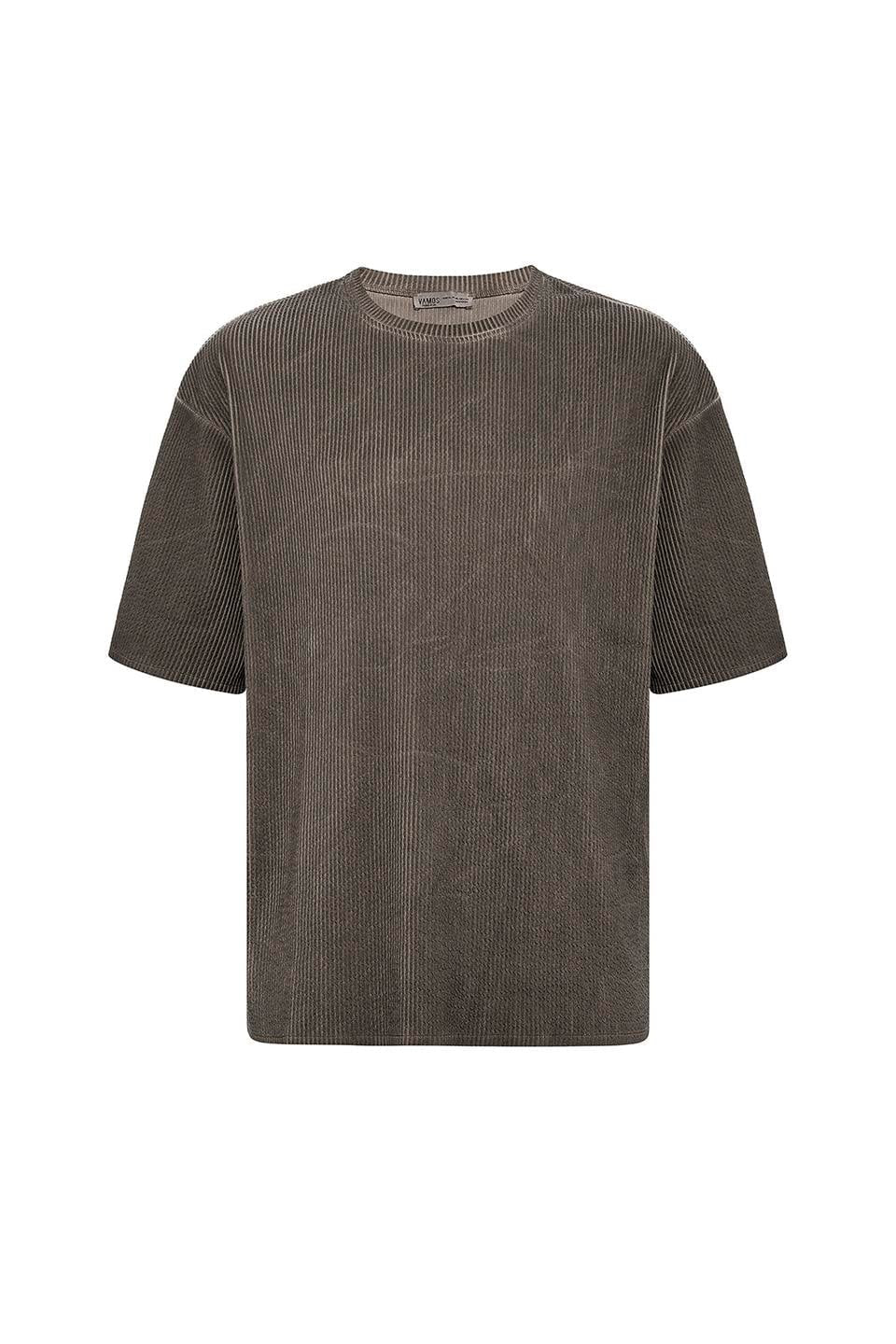 Yıkamalı Ottoman Basic Oversize Tişört