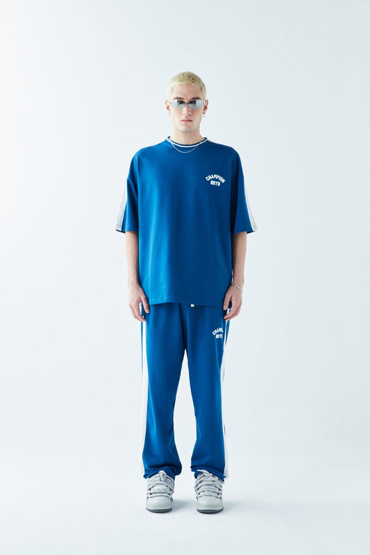 Champıon Boys Baskılı Oversize Eşofman Takım