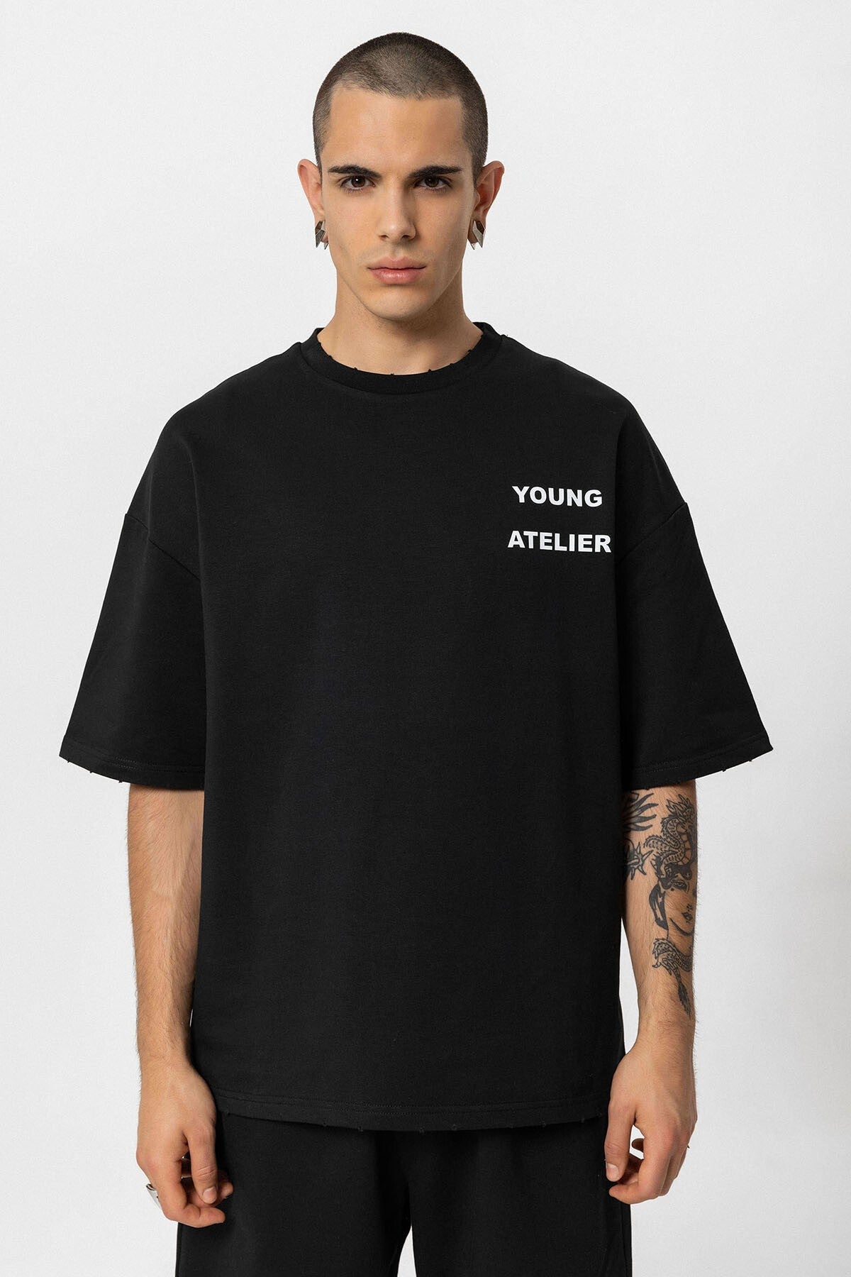 Young Atelıer Baskılı Şort Takım