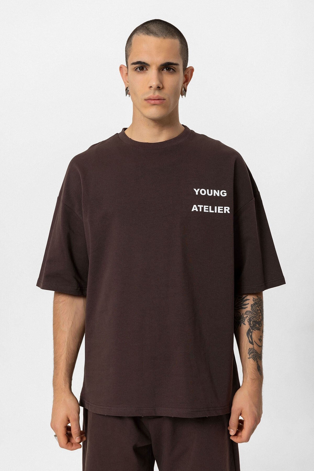 Young Atelıer Baskılı Şort Takım