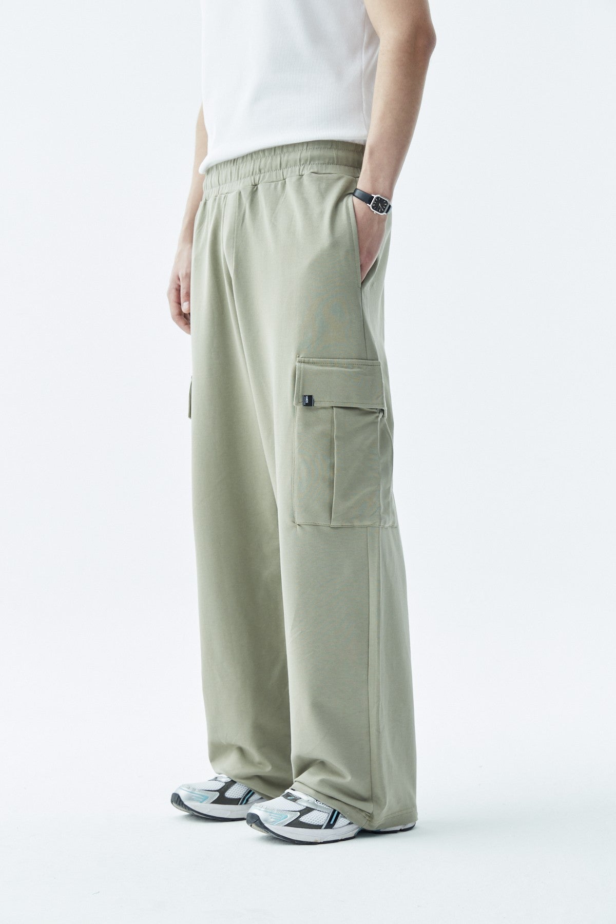 Bel Lastikli Kargo Baggy Pantolon