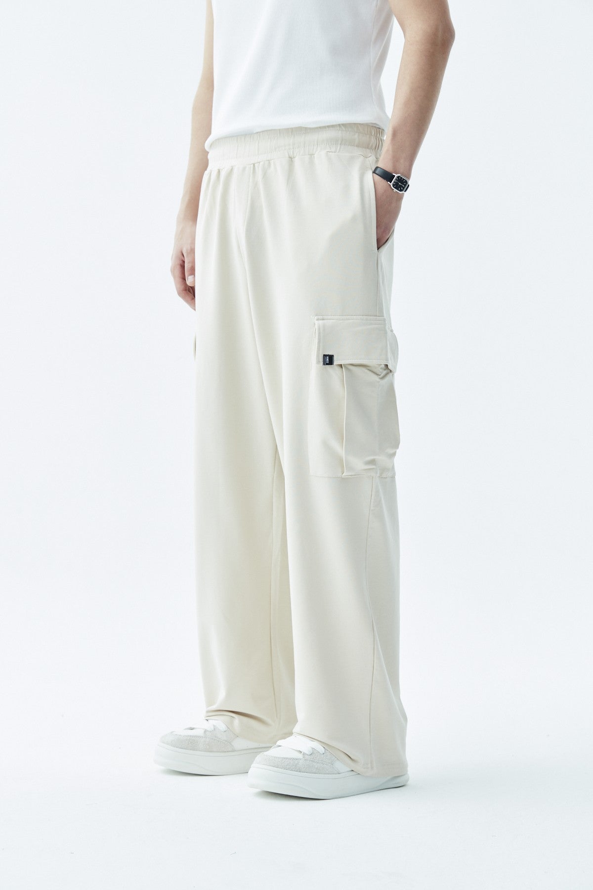 Bel Lastikli Kargo Baggy Pantolon