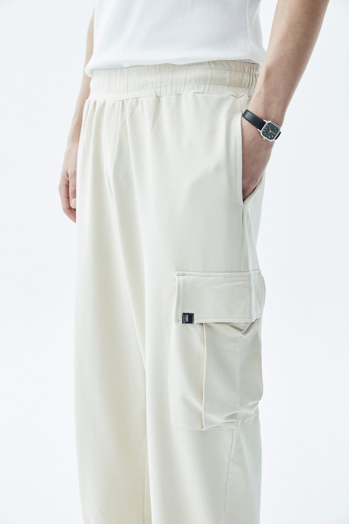 Bel Lastikli Kargo Baggy Pantolon