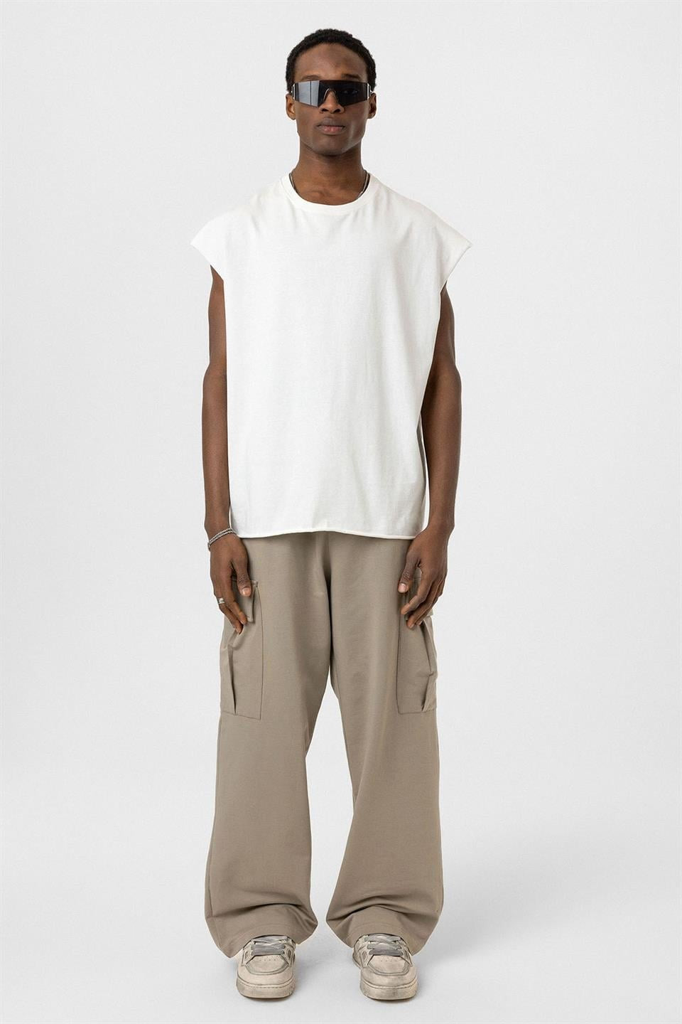 Bel Lastikli Kargo Baggy Pantolon