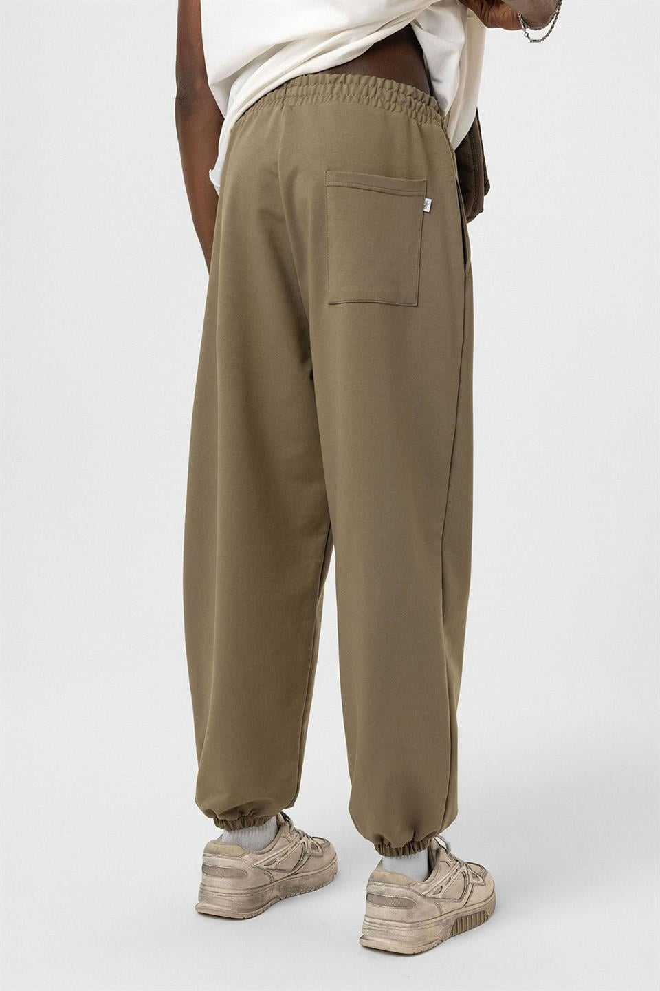 Basic Paça Lastikli Oversize Eşofman Alt