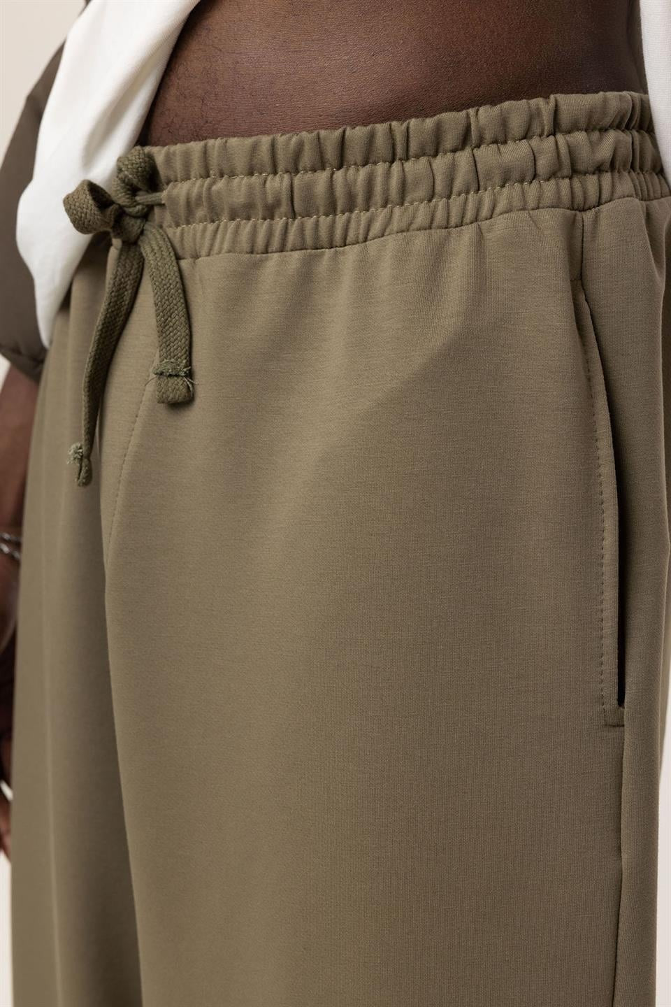 Basic Paça Lastikli Oversize Eşofman Alt
