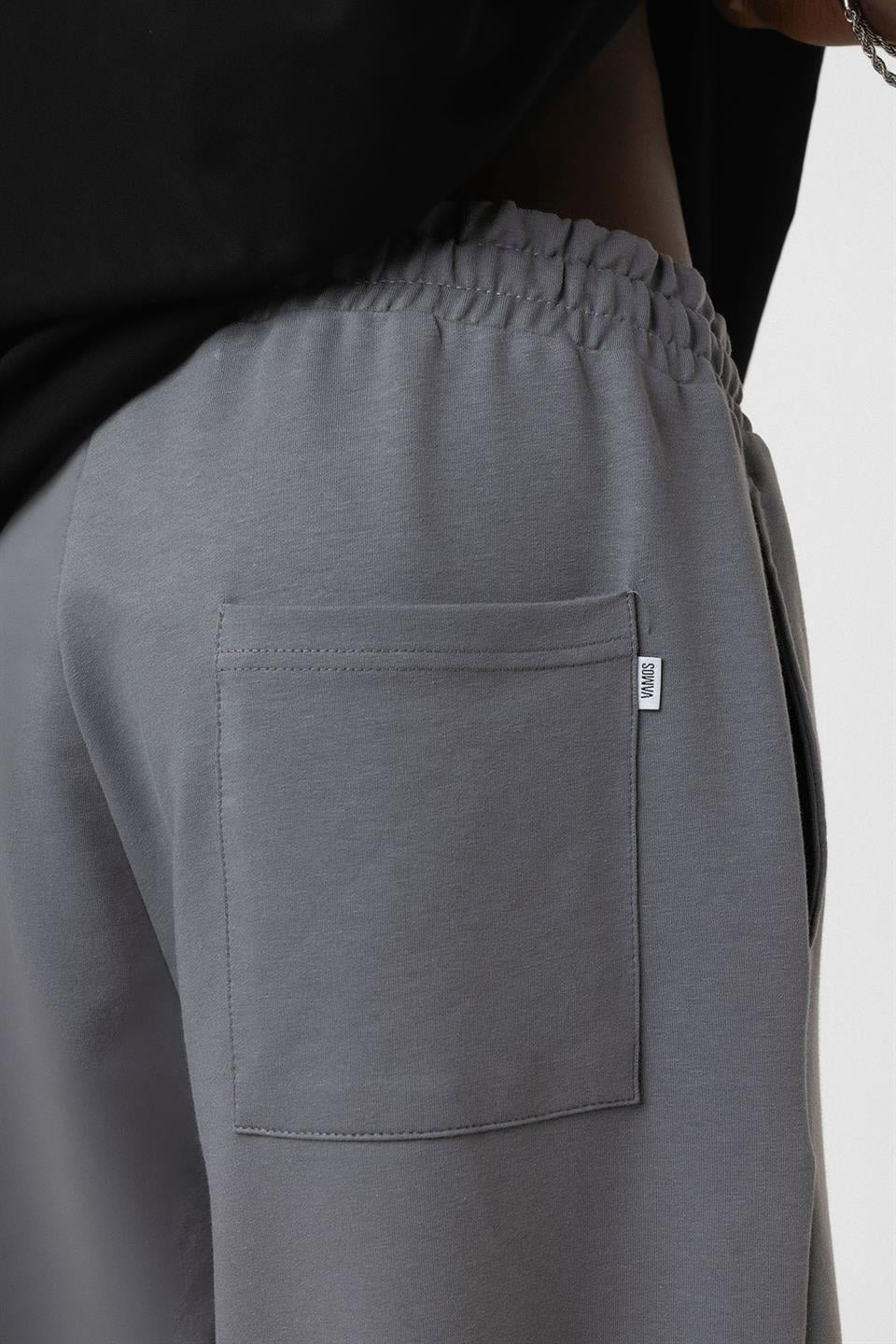 Basic Paça Lastikli Oversize Eşofman Alt