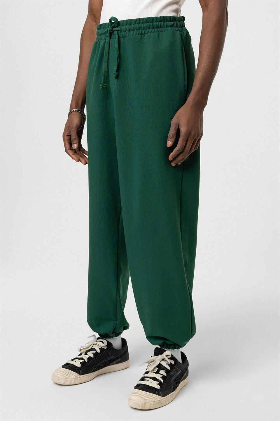 Basic Paça Lastikli Oversize Eşofman Alt