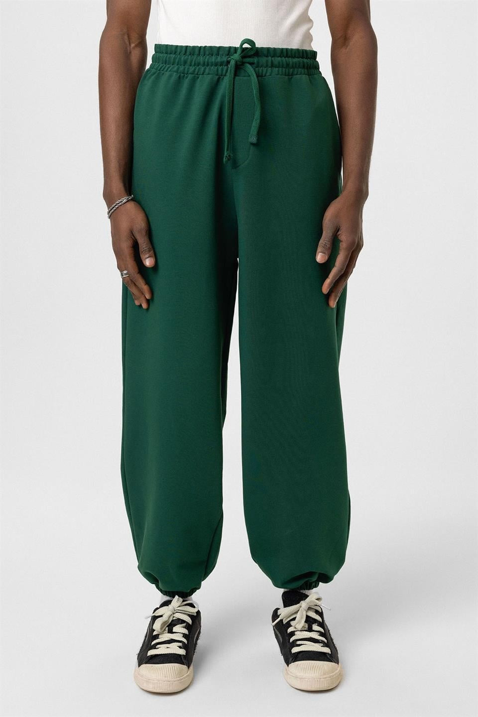 Basic Paça Lastikli Oversize Eşofman Alt