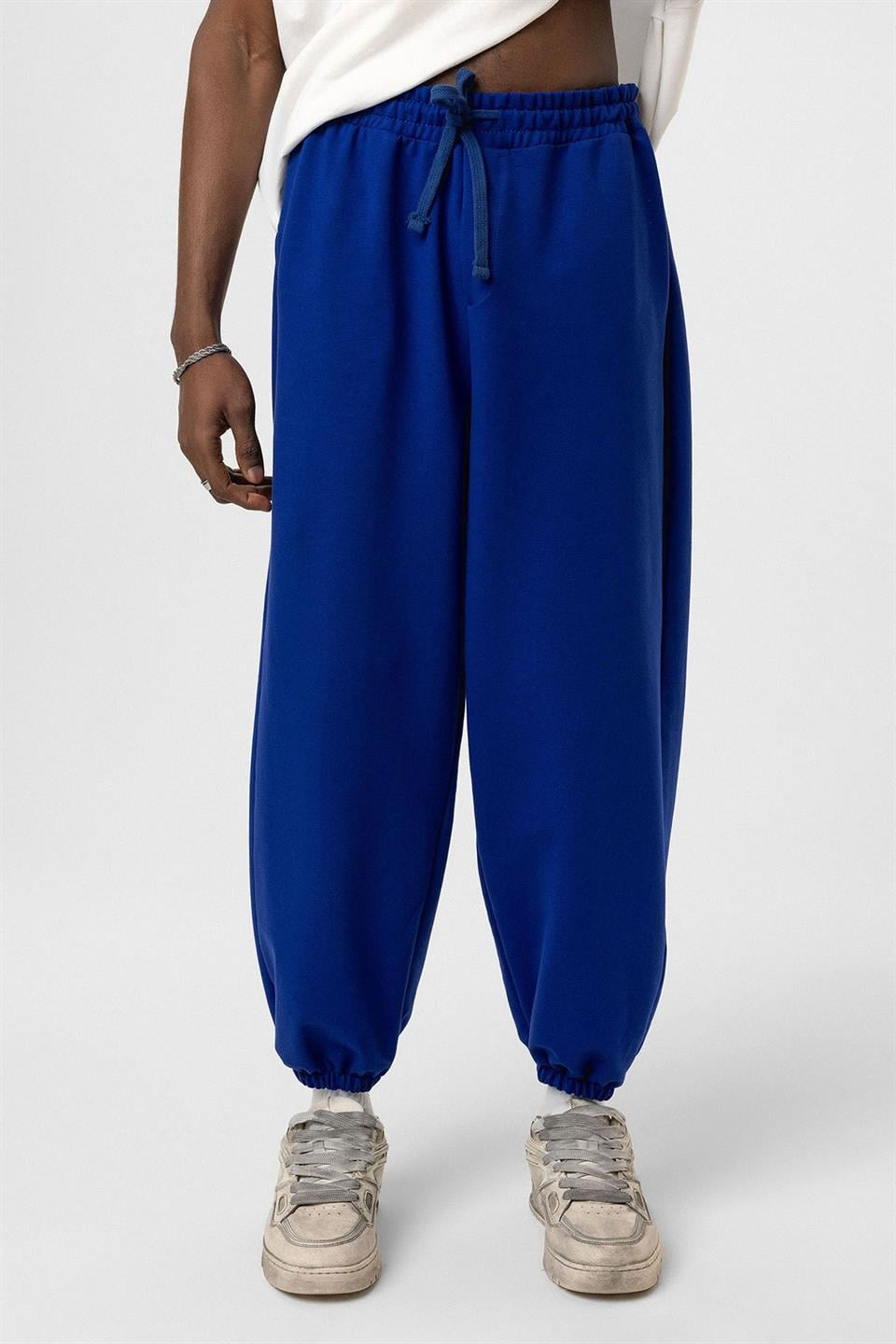 Basic Paça Lastikli Oversize Eşofman Alt