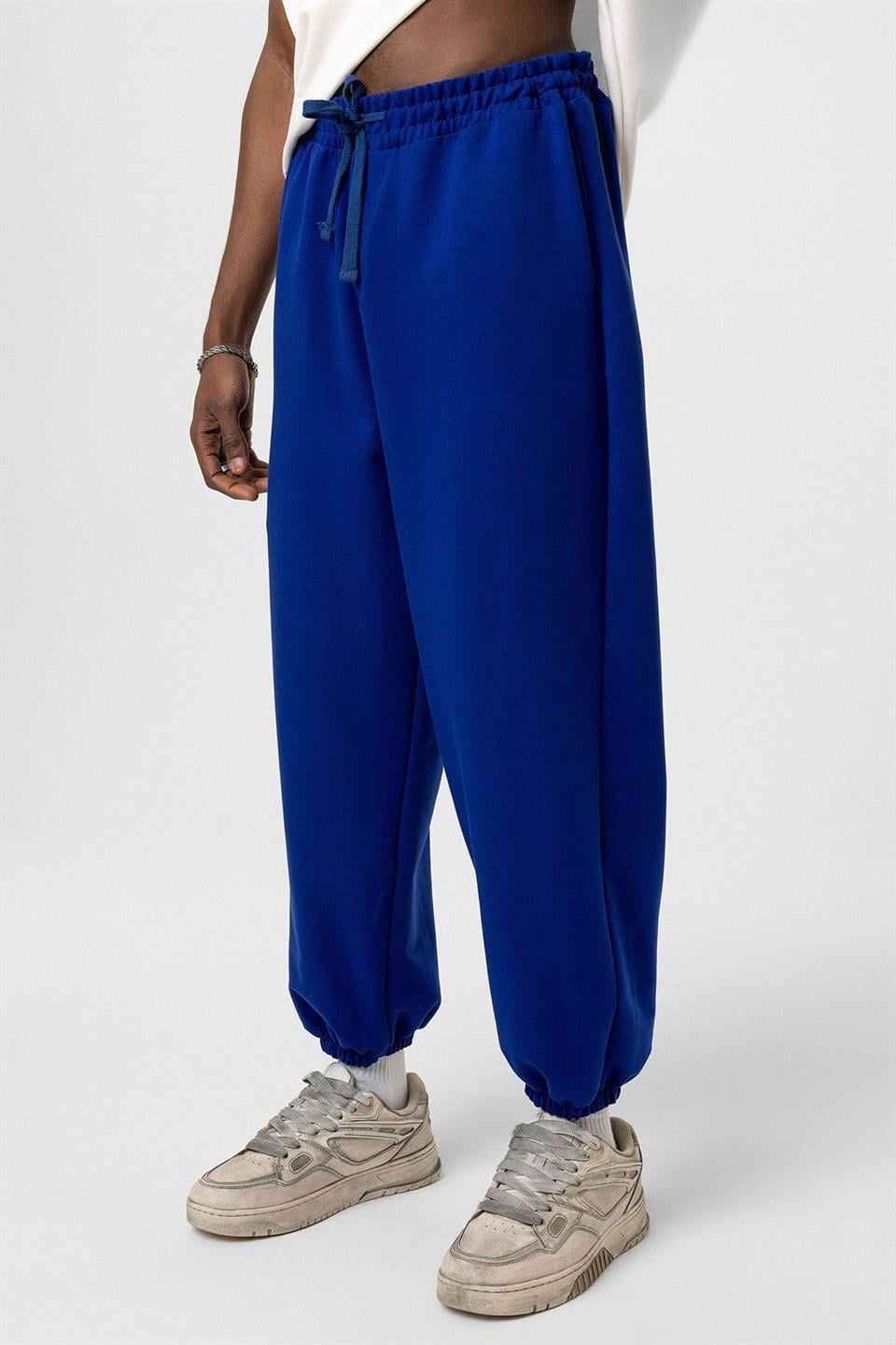 Basic Paça Lastikli Oversize Eşofman Alt