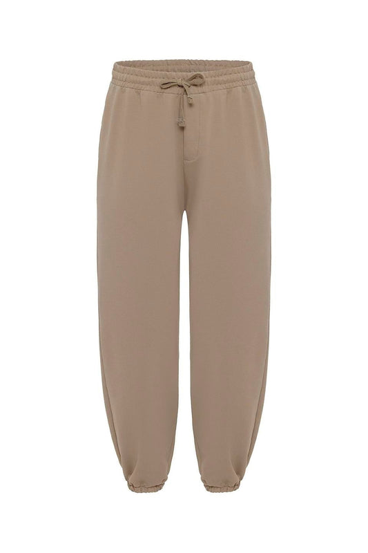 Basic Paça Lastikli Oversize Eşofman Alt