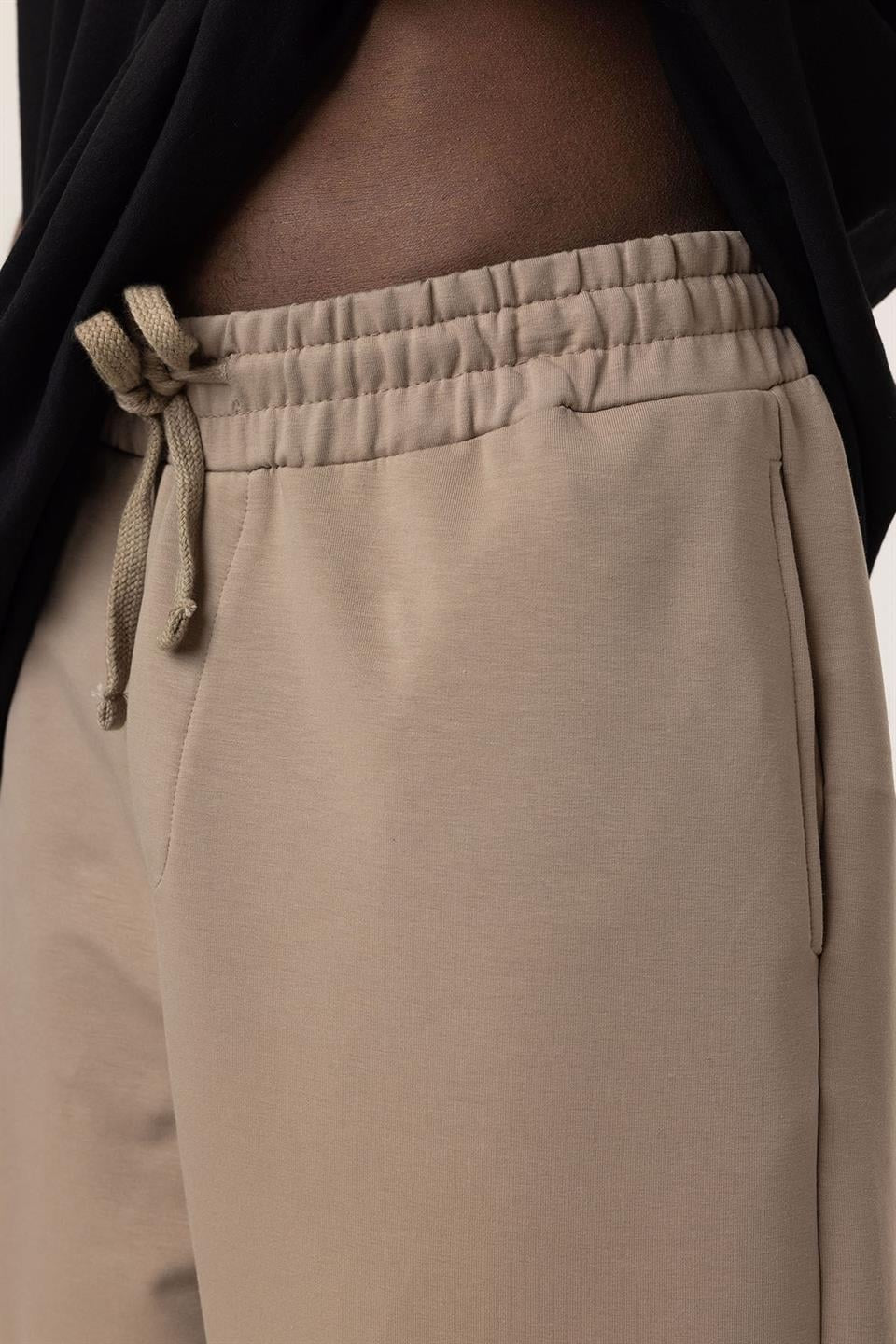 Basic Paça Lastikli Oversize Eşofman Alt