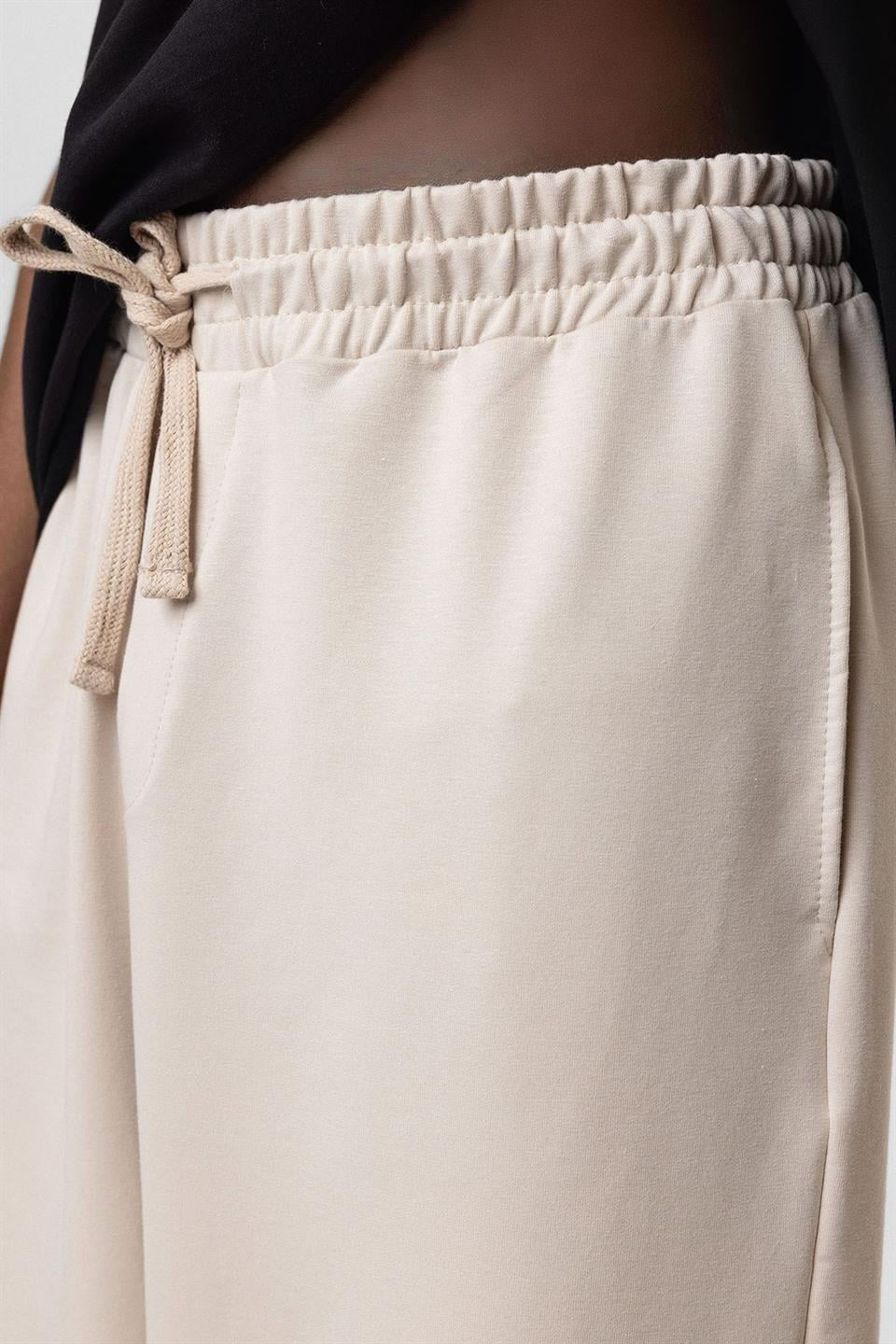 Basic Paça Lastikli Oversize Eşofman Alt