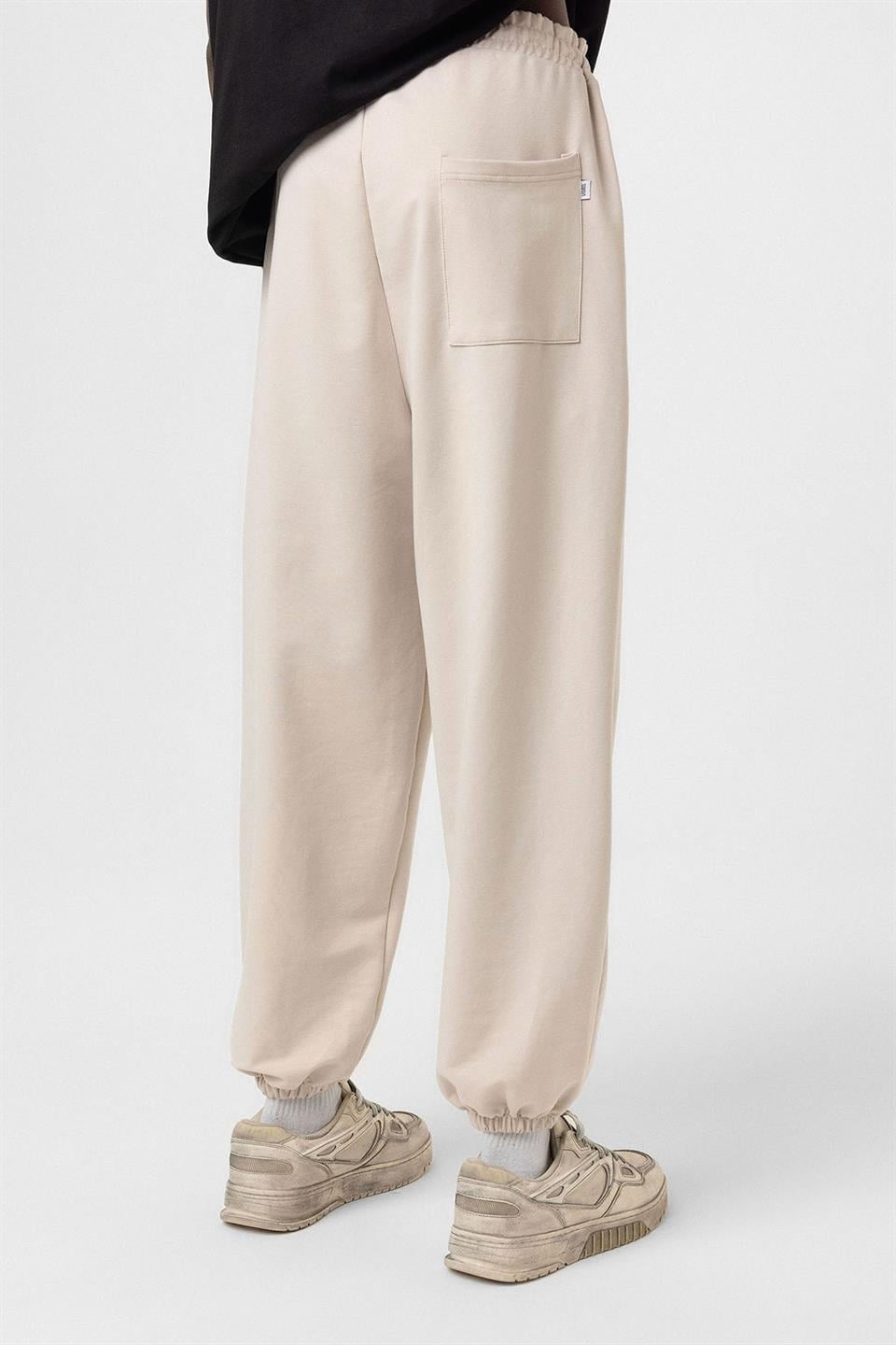 Basic Paça Lastikli Oversize Eşofman Alt