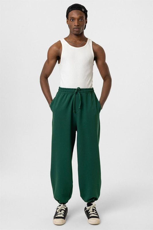 Basic Paça Lastikli Oversize Eşofman Alt