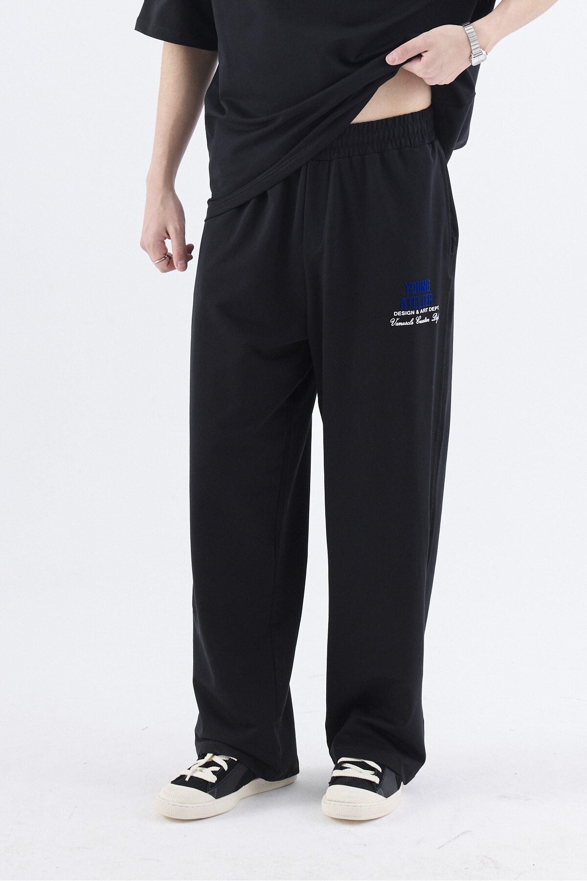 Young Atelıer Baskılı Oversize Eşofman Takım 40-603